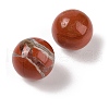 Natural Red Jasper No Hole Sphere Beads G-K353-04C-07-2