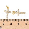 Brass Micro Pave Cubic Zirconia Pendants KK-Q068-49A-G-3