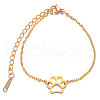201 Stainless Steel Link Bracelets STAS-T040-JN020-2-1