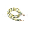 Macrame Daisy Cotton Rope & Polyester Weave Bag Handles PW-WG34852-07-1
