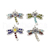 Alloy Rhinestone Pendants FIND-A049-06AS-1