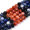 Natural Mixed Gemstone Beads Strands G-D080-A01-01-09-4