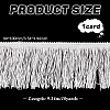 10 Yards Polyester Tassel Lace Ribbons OCOR-WH0045-23A-01-2