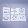 Plastic Drawing Stencil for Kids Teen Boys Girls DIY-D023-13P-1