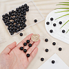 Olycraft 2 Strands Natural Black Tourmaline Beads Strands G-OC0004-93-3