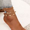 3Pcs Alloy Anklets WGF6F4F-04-1