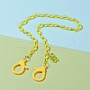 Personalized ABS Plastic Cable Chain Necklaces NJEW-JN03220-06-4