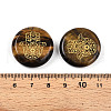 Natural Tiger Eye Cabochons G-N345-06A-3