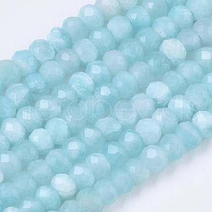 Natural Amazonite Beads Strands G-R462-022-1