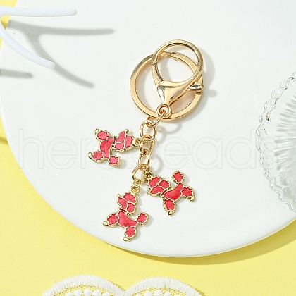 Alloy Enamel Keychain KEYC-YW00027-03-1