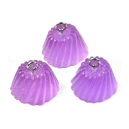 Resin Pendants FIND-U031-11D-P-1
