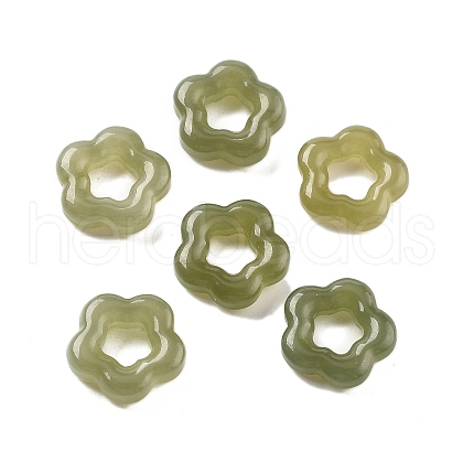 Natural Hetian Jade Linking Rings G-A214-01C-1