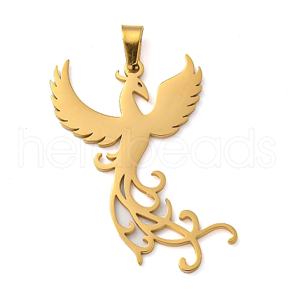 304 Stainless Steel Pendants STAS-Z076-13G-1