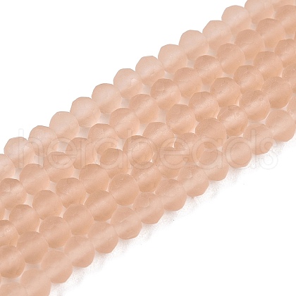 Transparent Glass Beads Strands EGLA-A044-T3mm-MD20-1