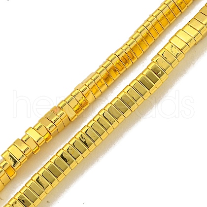 Electroplated Synthetic Non-Magnetic Synthetic Hematite Beads Strands G-I360-I01-01-1