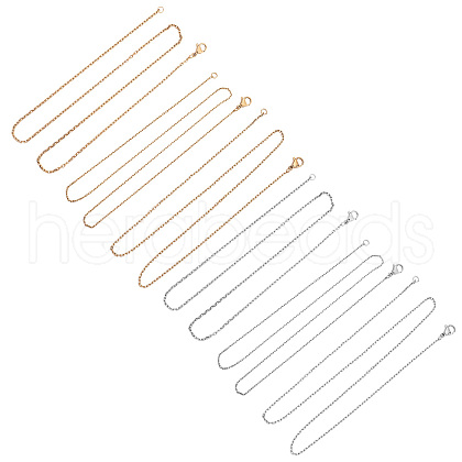 Unicraftale 304 Stainless Steel Cable Chain Necklace NJEW-UN0001-07-1