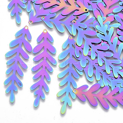 Ion Plating(IP) 201 Stainless Steel Filigree Big Pendants X-STAS-R102-24-1