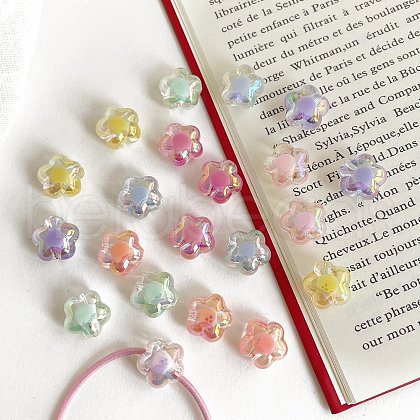 Transparent Acrylic Beads OACR-I013-08-1