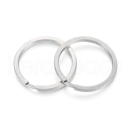 Tarnish Resistant 304 Stainless Steel Split Key Rings STAS-I123-23E-1