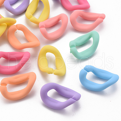 Rubberized Style Acrylic Linking Rings MACR-T041-03A-1