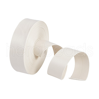 5M Flat PU Imitation Leather Cord LC-WH0009-08B-1