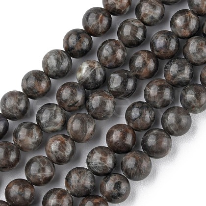 Natural Labradorite Beads Strands G-G0003-C03-1
