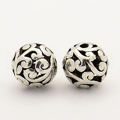 Alloy Filigree Beads X-PALLOY-L118-04-1