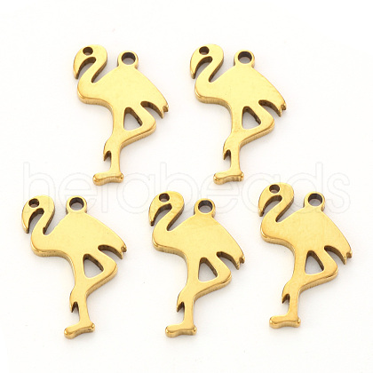 PVD Vacuum Plating 304 Stainless Steel Pendants STAS-N092-36G-1