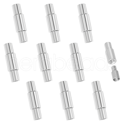 CHGCRAFT 10Pcs Brass Screw Clasps KK-CA0002-71-1