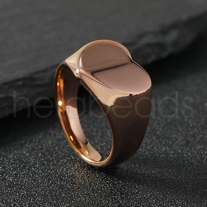 Heart 201 Stainless Steel Finger Rings FS-WG1ADC4-07-1