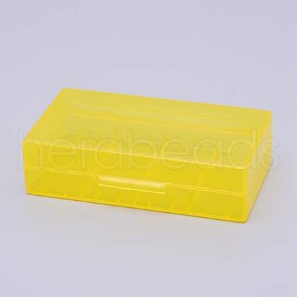 Plastic Battery Storage Box CON-WH0074-94D-1