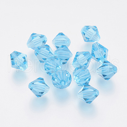 Imitation Austrian Crystal Beads SWAR-F022-8x8mm-202-1