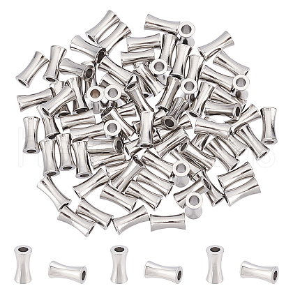 Unicraftale 80Pcs 303 Stainless Steel Beads STAS-UN0034-25-1