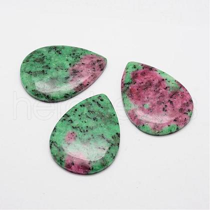 Natural Ruby in Zoisite Pendants G-P155-04P-1