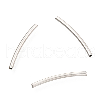 Non-Tarnish 304 Stainless Steel Tube Beads STAS-I178-01C-1