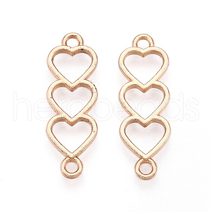 Tibetan Style Alloy Connector Charms PALLOY-R143-14KCG-1