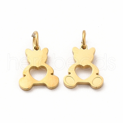 Ion Plating(IP) 304 Stainless Steel Pendants STAS-E185-29G-1