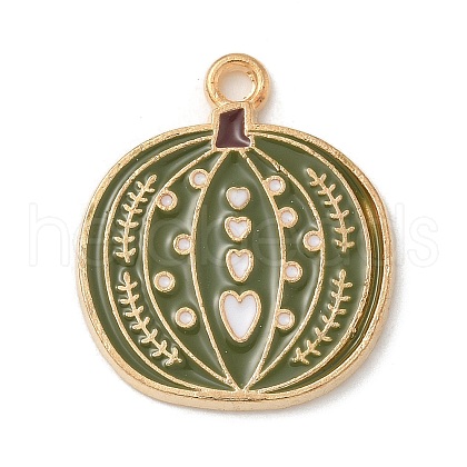 Thanksgiving Day Alloy Pendants ENAM-R007-01G-07-1