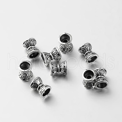Tibetan Style Alloy Double Sided Bead Cones TIBEB-O004-23-1