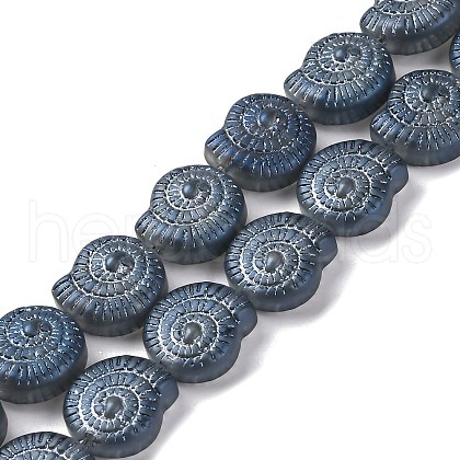 Electroplate Glass Beads Strands EGLA-F164-FR06-1