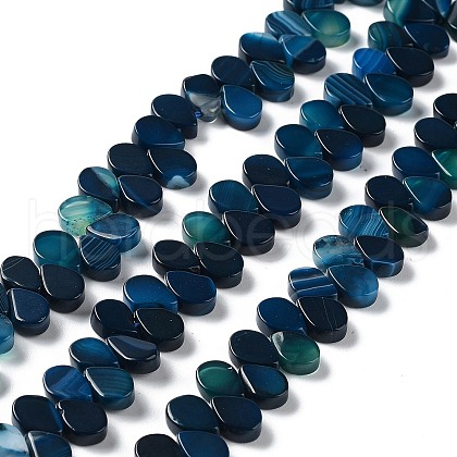 Natural Agate Beads Strands G-G021-04A-11-1