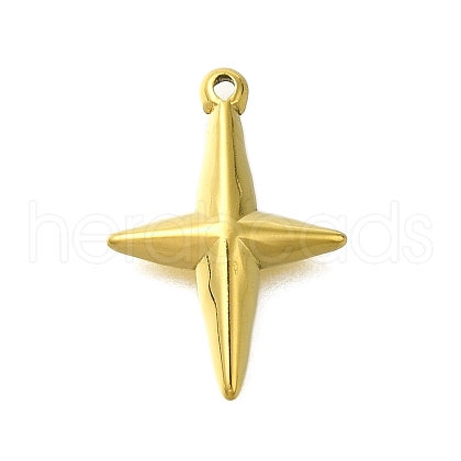 304 Stainless Steel Charms STAS-D192-07G-1
