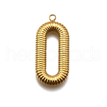 304 Stainless Steel Pendants STAS-M116-02G-1