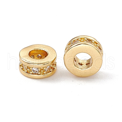 Brass Spacer Beads KK-E068-VD011-2-1
