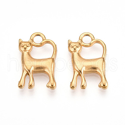 304 Stainless Steel Pendants STAS-N109-142G-1