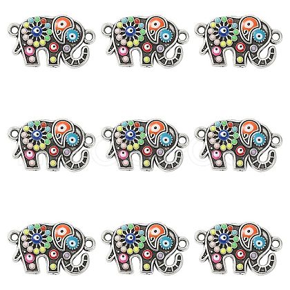 Alloy Connector Charms FIND-YW0004-38-1