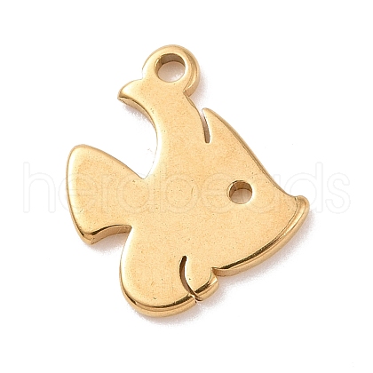 304 Stainless Steel Charms STAS-G287-07G-1