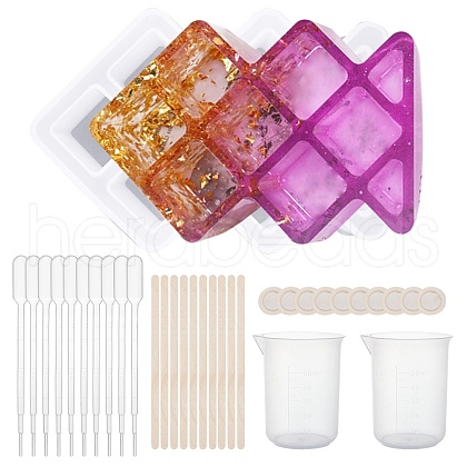 DIY Lipstick Storage Box Silicone Molds Kits DIY-OC0002-91-1