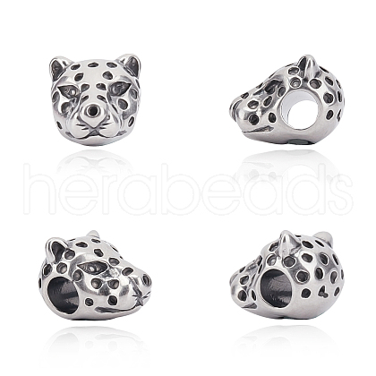 Unicraftale 304 Stainless Steel European Beads STAS-UN0006-65AS-1