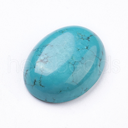 Natural Howlite Cabochons X-G-E482-08A-1